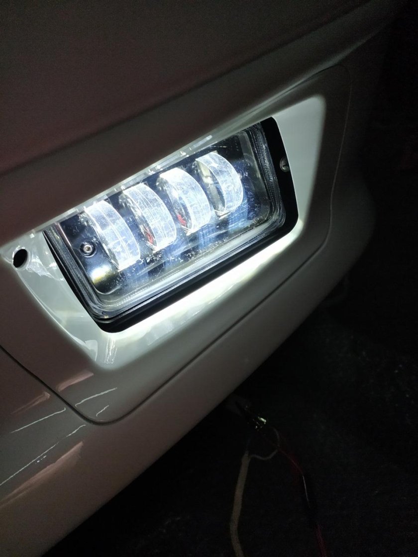 Prado 120 led ПТФ