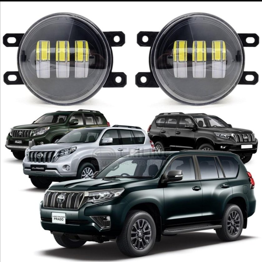 Противотуманные фары toyota land cruiser prado
