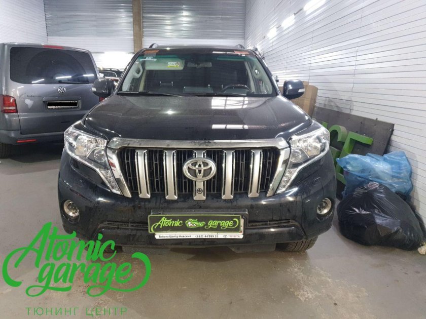 Toyota Land Cruiser Prado 150 светодиодные противотуманки