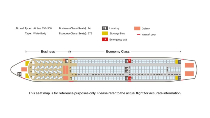 Аэробус 330 схема