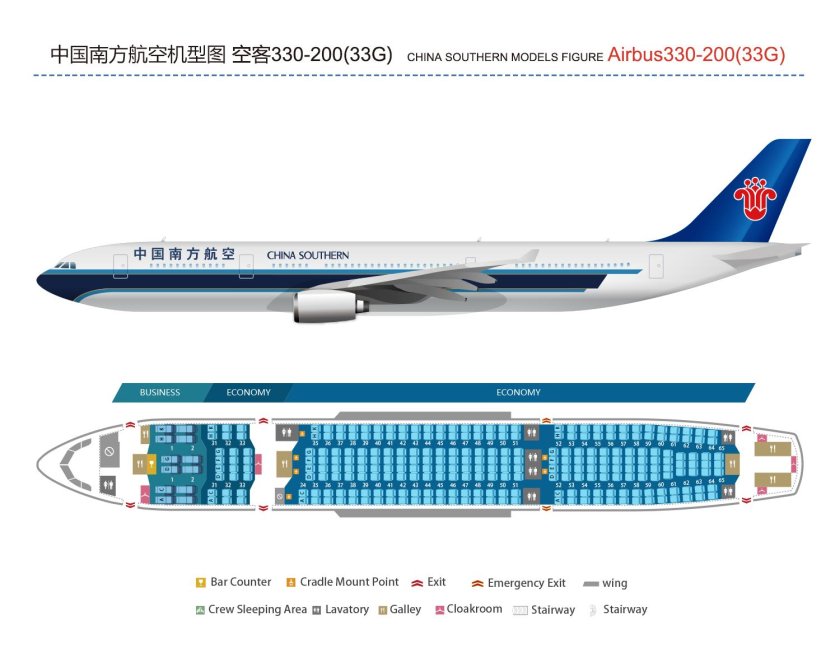 Аэробус а330-300 схема
