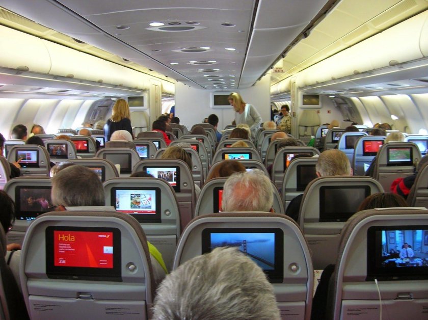 Airbus a330-300 внутри