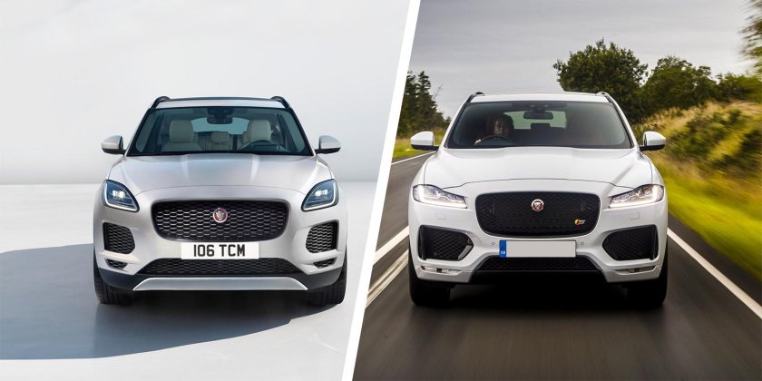Jaguar f-Pace vs e-Pace 2021