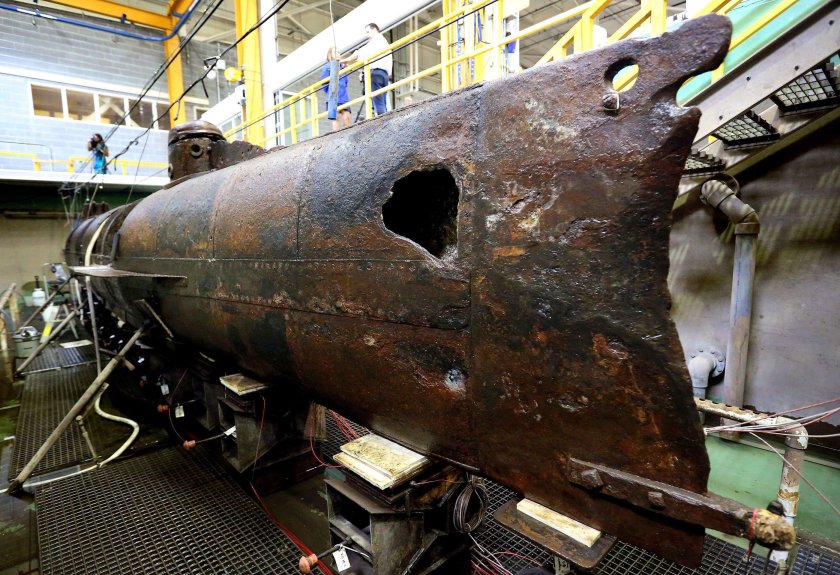 Подводная лодка Ханли 1864