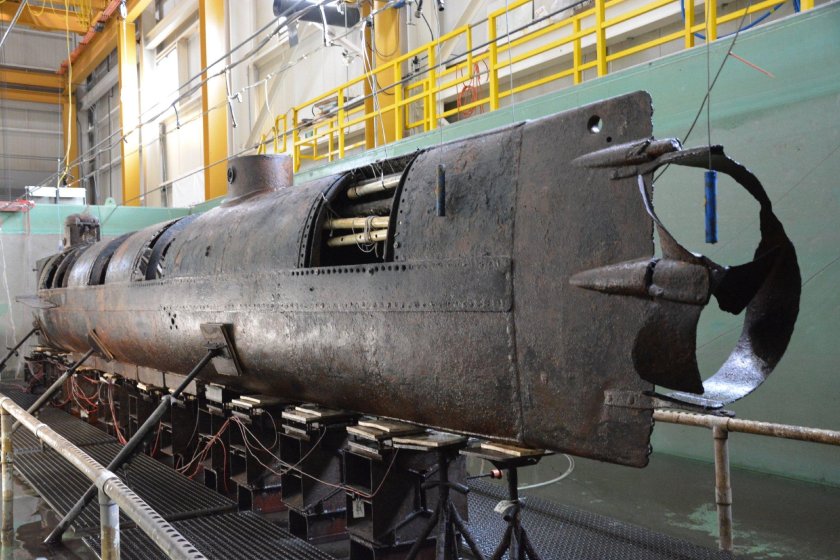 Подводная лодка Ханли 1864