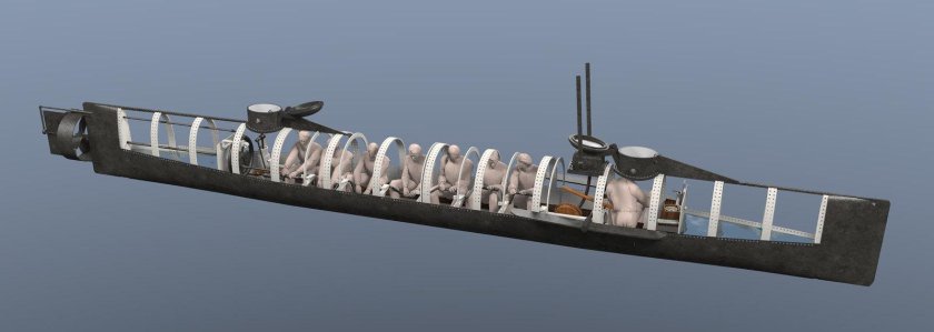 Подводная лодка h. l. Hunley