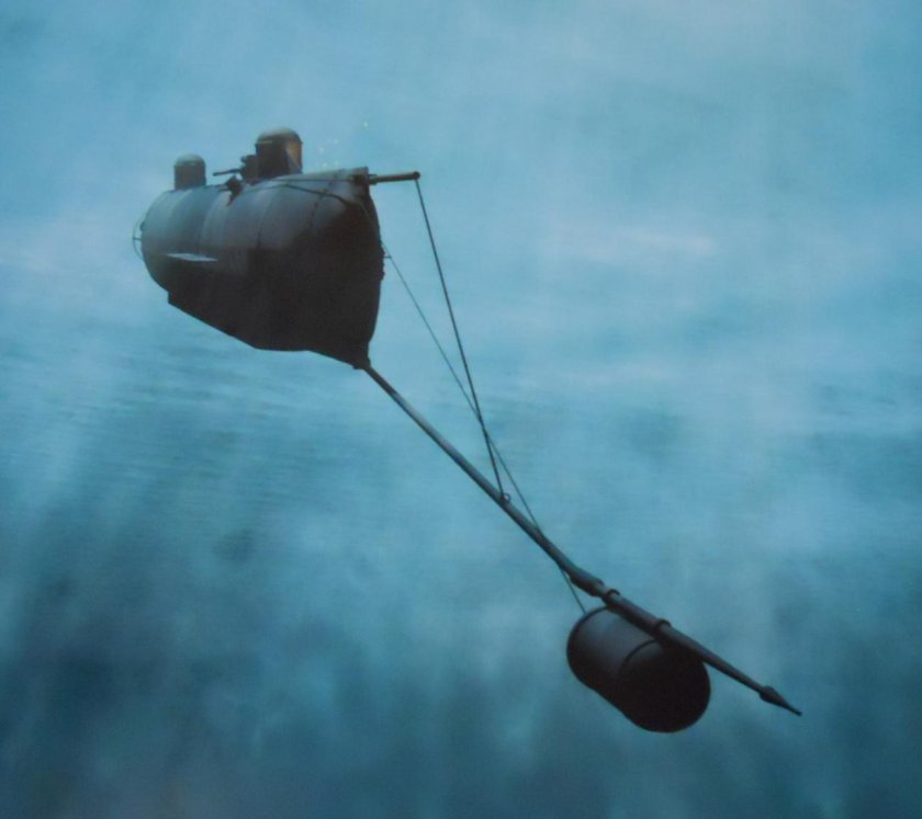 Подводная лодка Ханли 1864