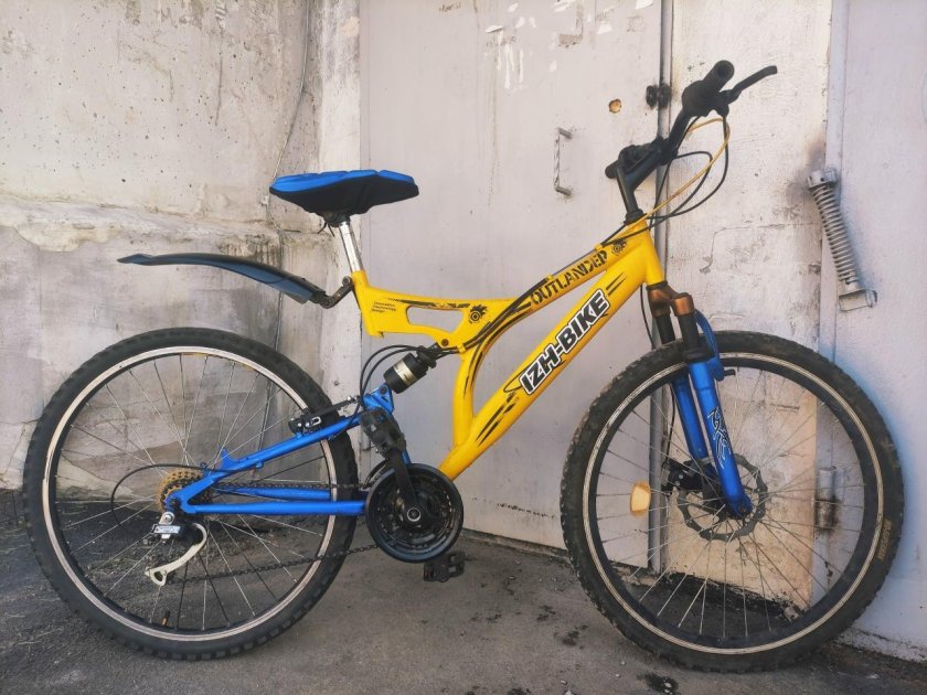 Велосипед izh-bike outlander 26 желтый