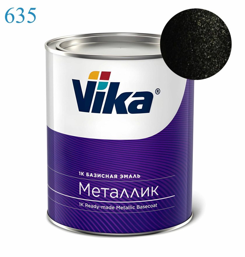 Vika автоэмаль базисная металлик