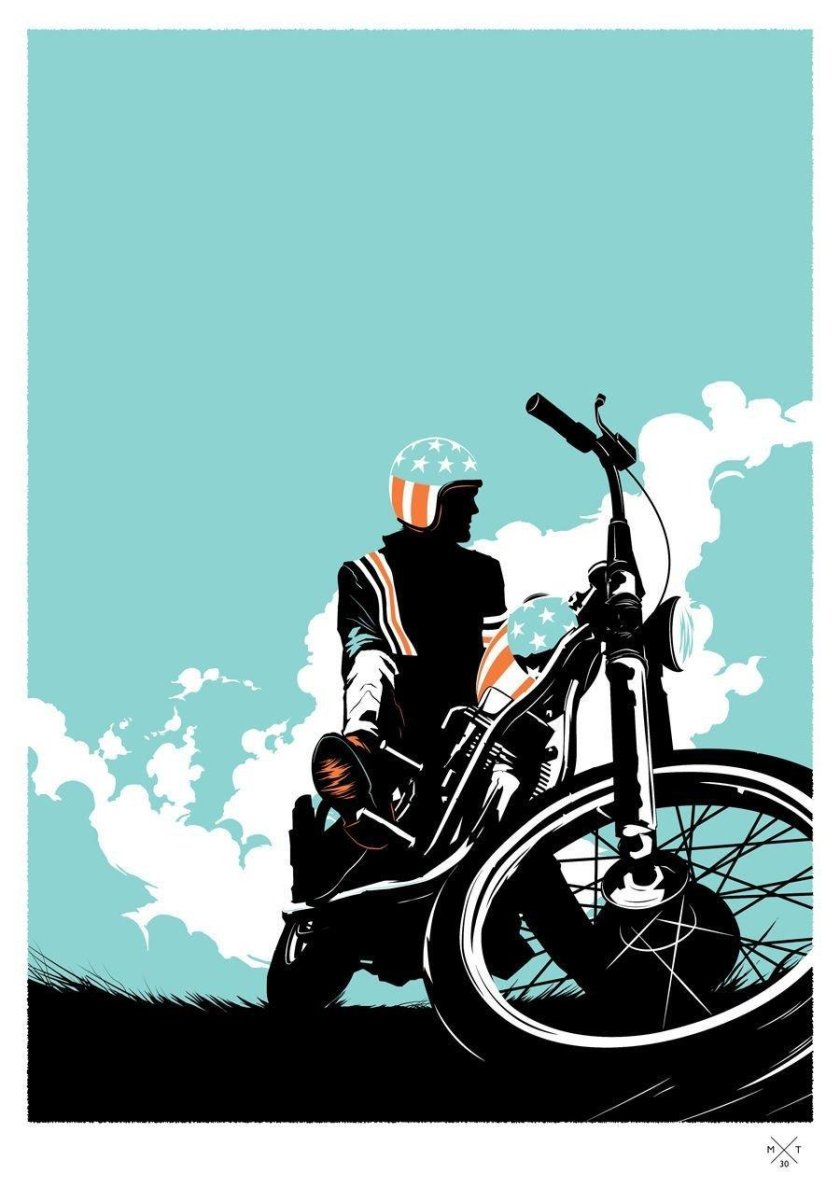 Мотоцикл арт