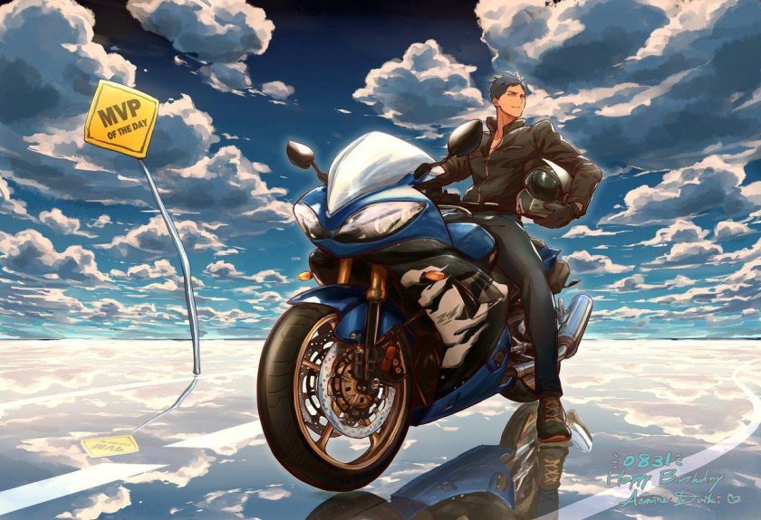 Мотоцикл арт