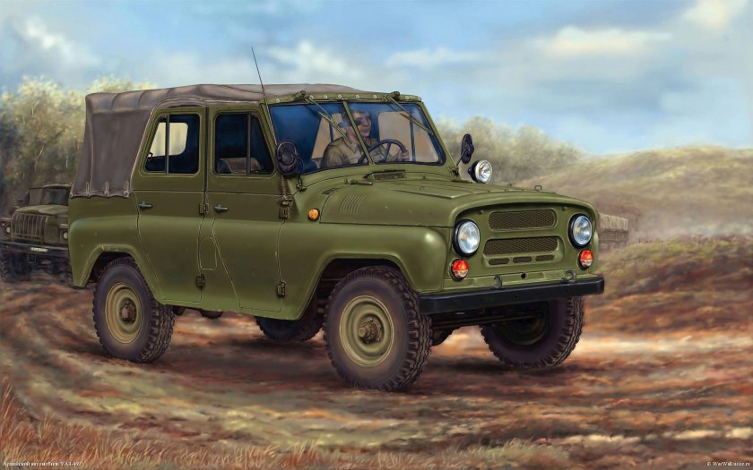 Уаз 469 1/35