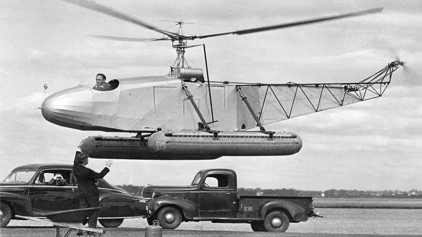 Вертолет амфибия Сикорского