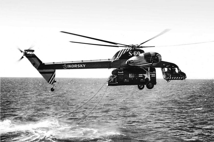 Вертолёт-кран Sikorsky s-64