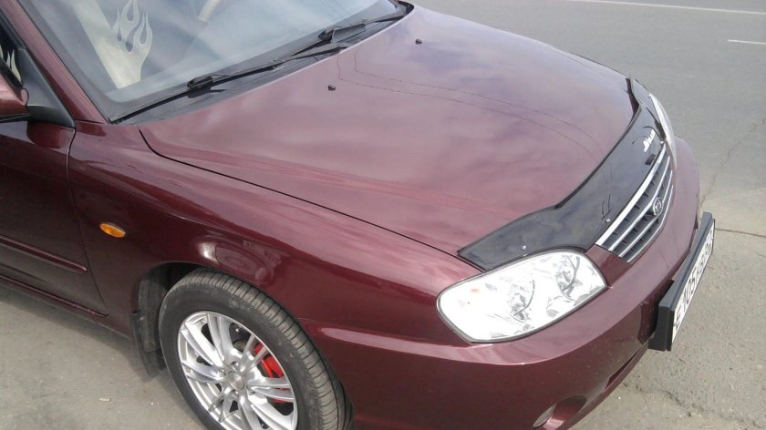 Киа спектра красный перец