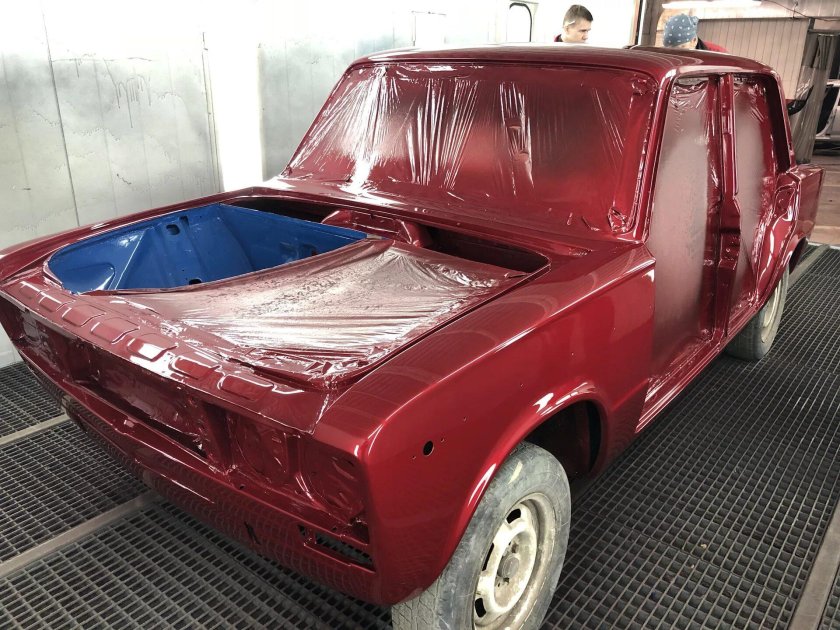 ВАЗ 2107 Кэнди краска