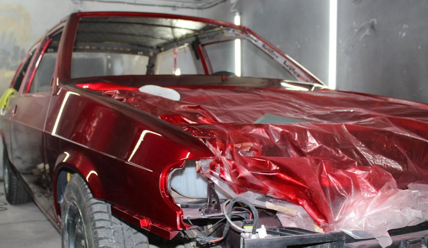 ВАЗ 2113 красный Кэнди