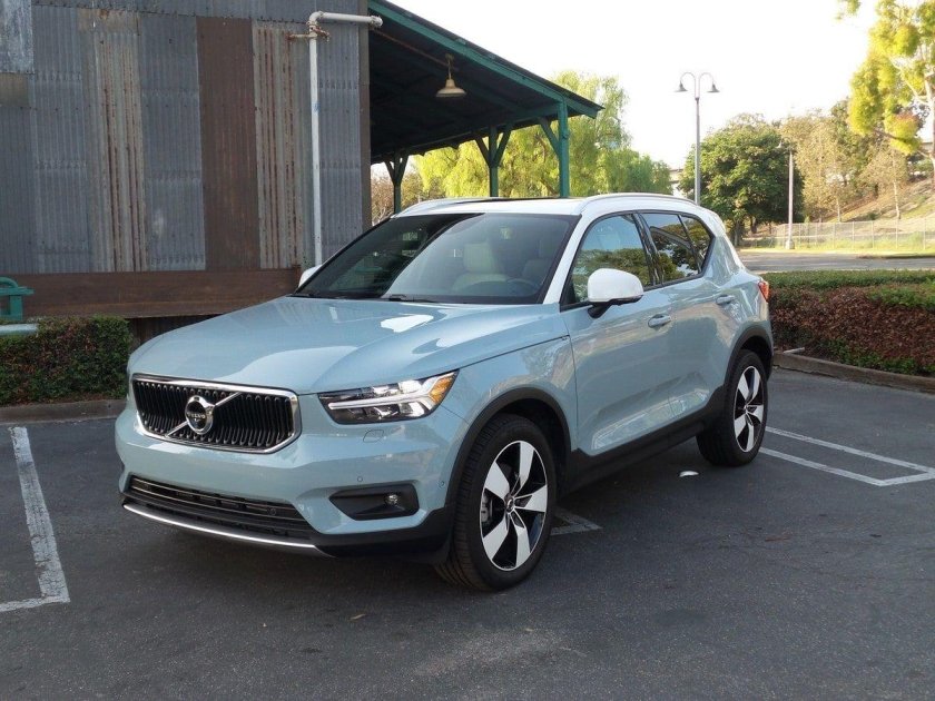 Вольво xc40 синий