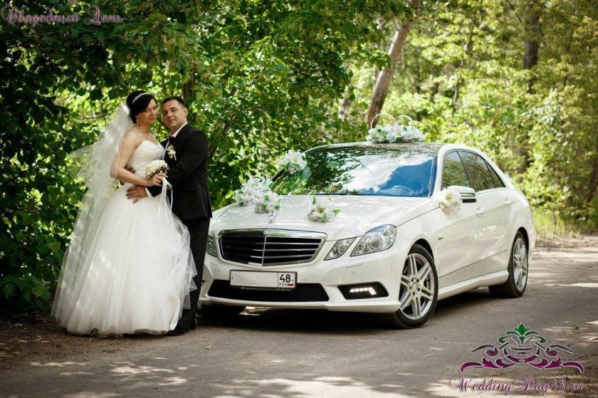 Свадебная фотосессия с машиной