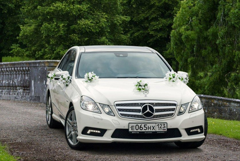 Свадебный Мерседес w212