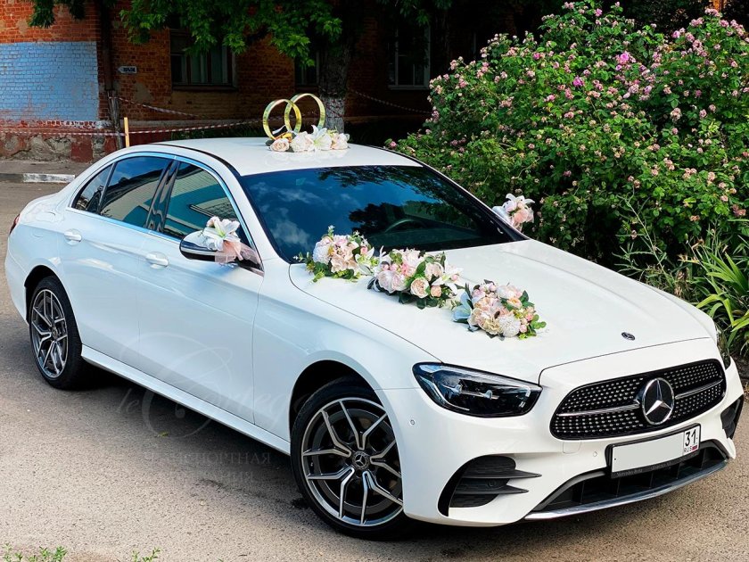 Мерседес 213 белый