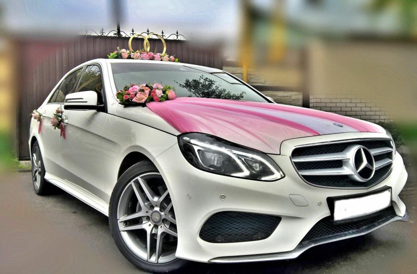 Свадебный Мерседес w212