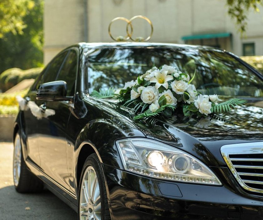 Свадебный Мерседес 221