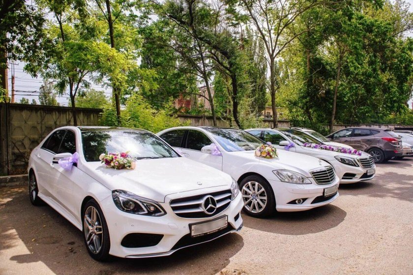 Свадебный Мерседес w212