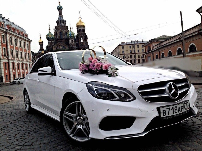 Свадебный Мерседес w212
