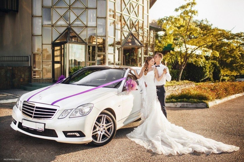 Свадебный Мерседес w212