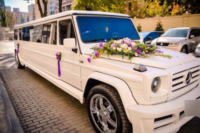 Mercedes Benz Gelandewagen лимузин
