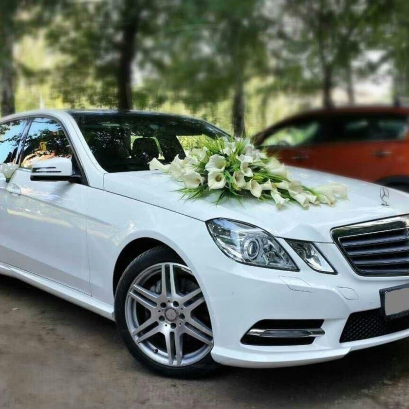 Свадебный Мерседес w212