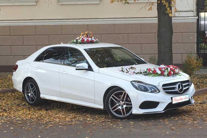 Свадебный Мерседес w212