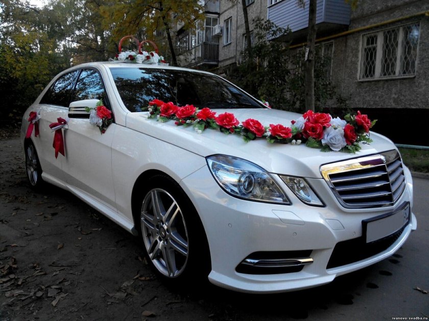Свадебный Мерседес w212