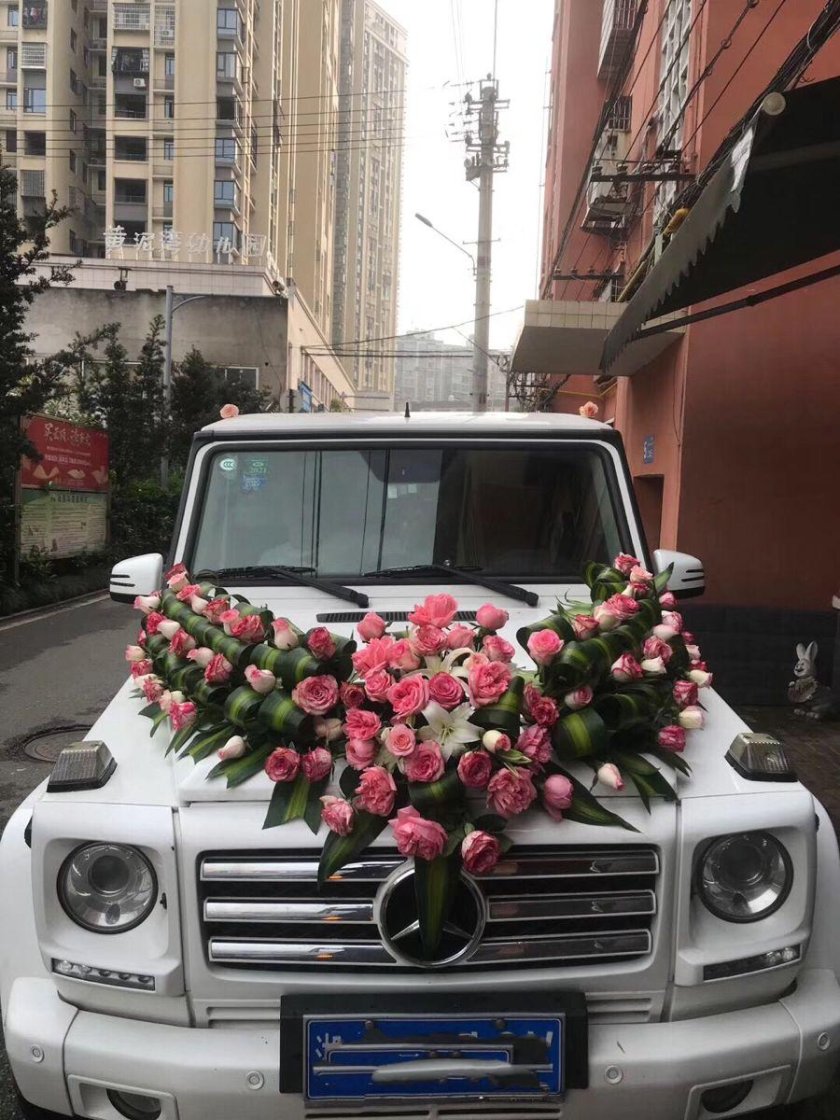 Мерседес гелендваген свадебный