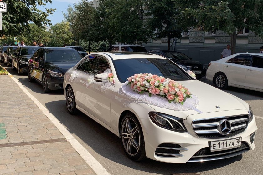 Свадебный Мерседес 222