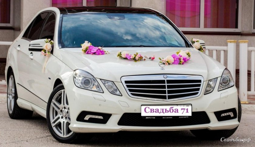 Свадебный Мерседес w212