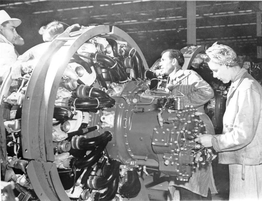 Самолетные двигатели второй мировой