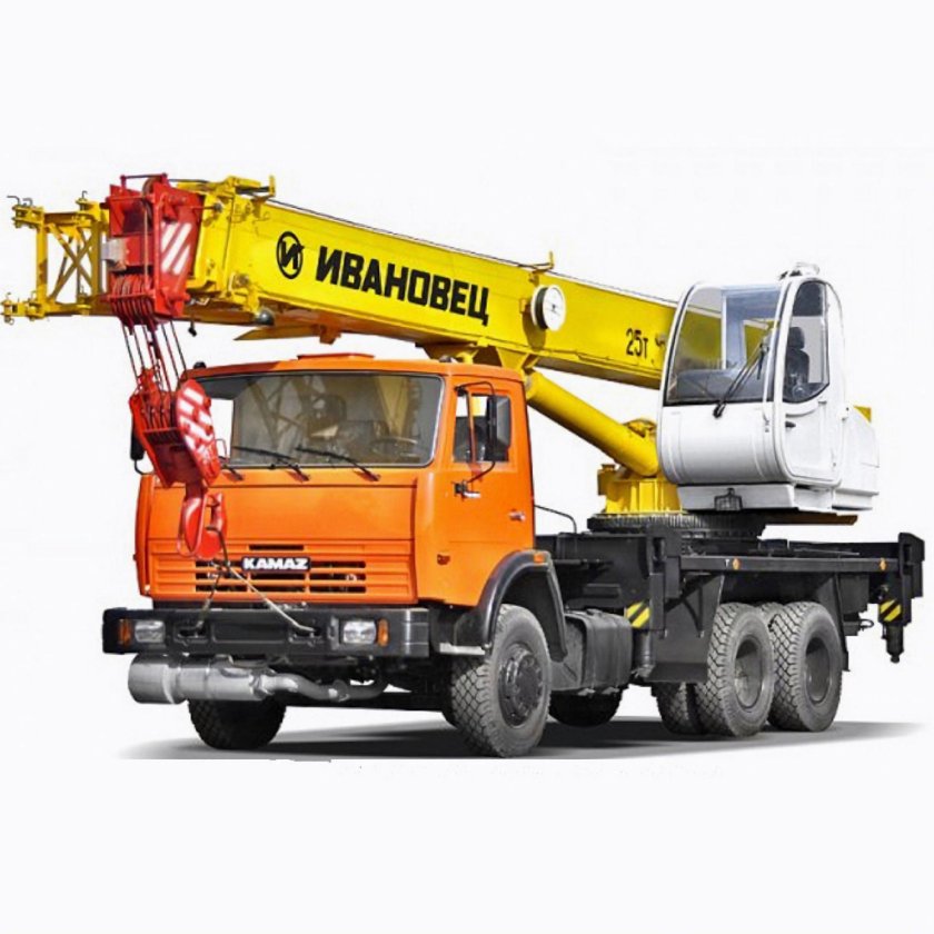 Автокран Ивановец 25 тонн