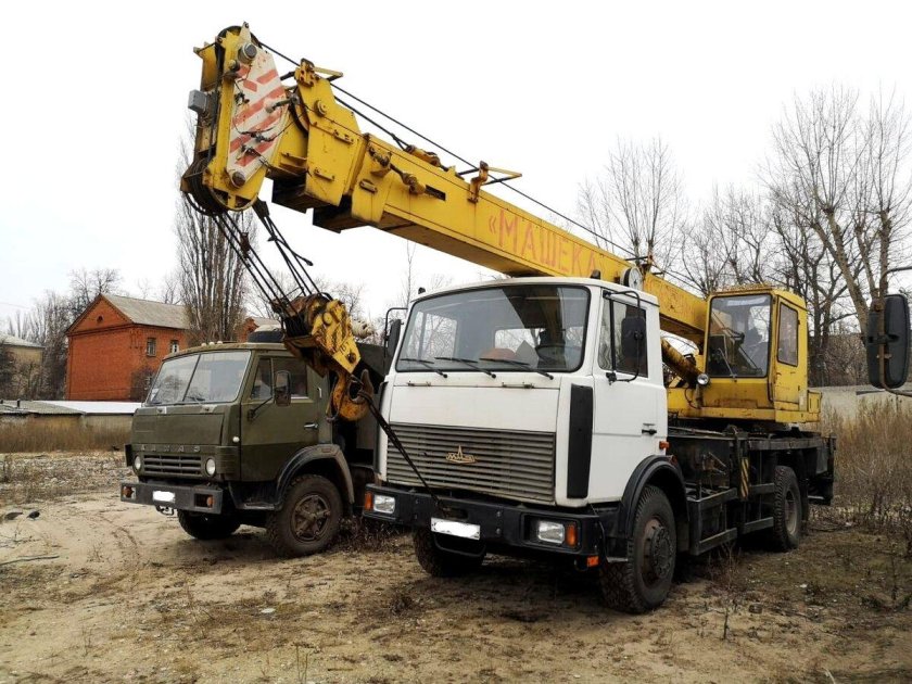 МАЗ автокран кс3562