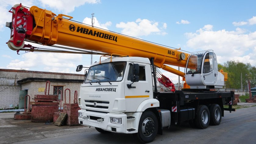Автокран Ивановец КС 45717
