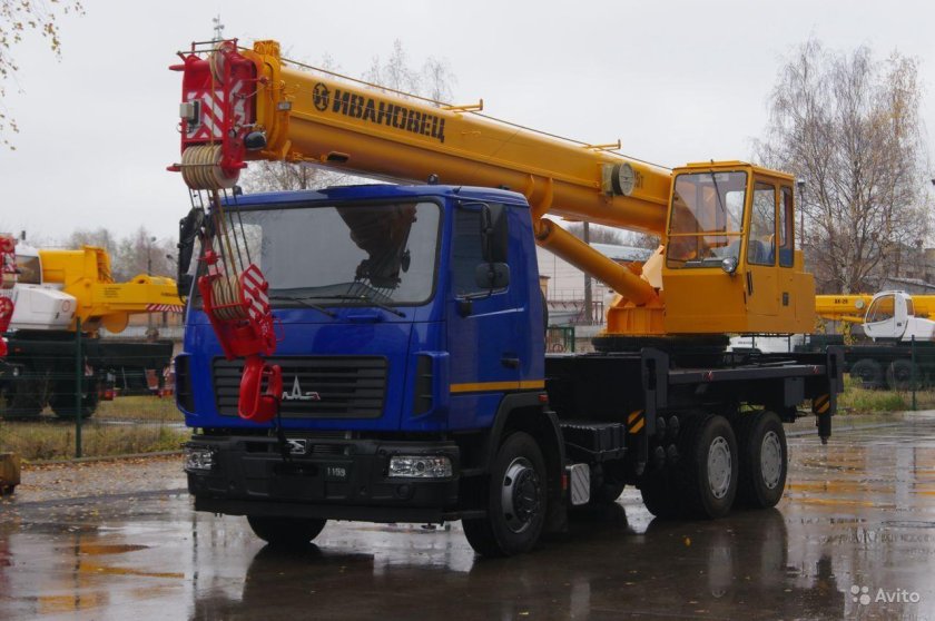 МАЗ автокран КС 45717а-1