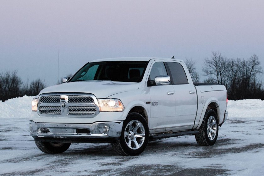 Пикап dodge Ram 1500 белый