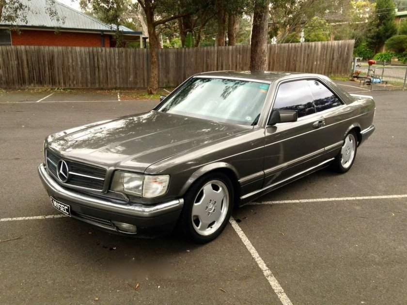 Мерседес 126 купе