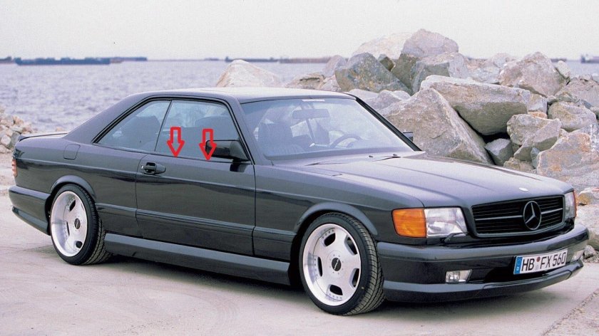 Mercedes Benz w126 Coupe