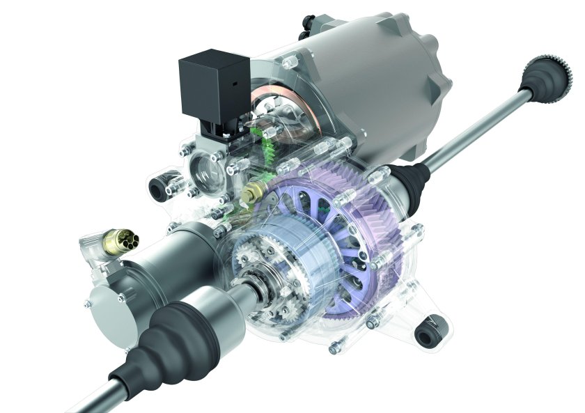 Тяговый электродвигатель для электромобиля 100квт