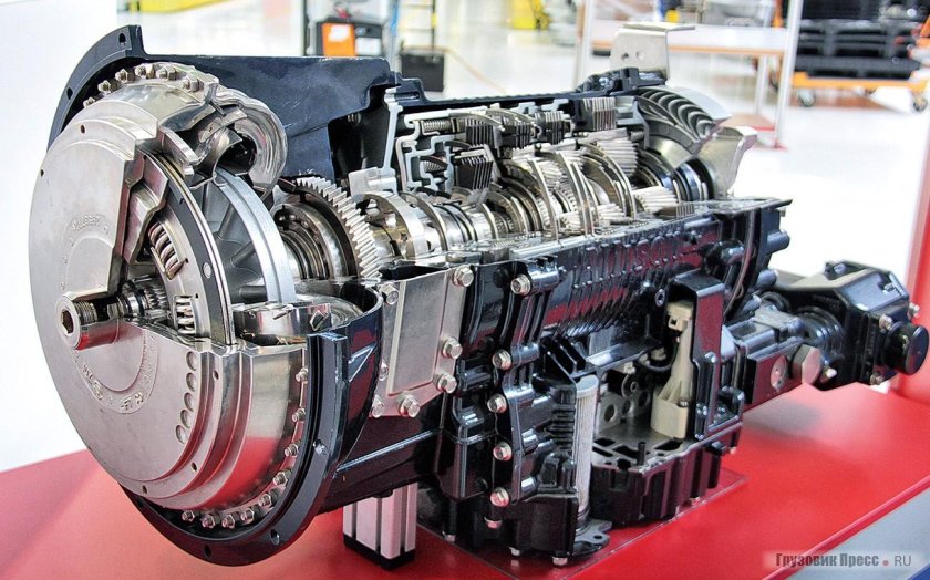 Гидромеханическая трансмиссия автомобиля