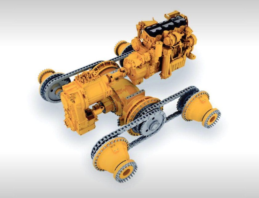 Трансмиссия бульдозера Caterpillar