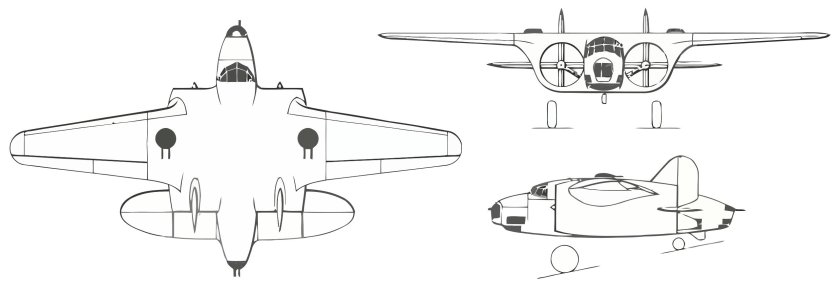 Stipa Caproni чертёж