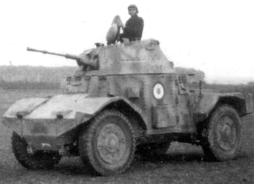 Французский бронеавтомобиль panhard 178 amd 35